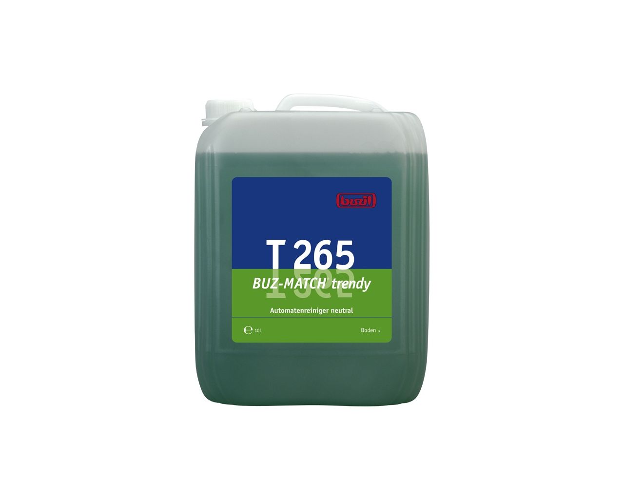 T265 Buz-match  - for use in automatic scrubbers for cleaning floors, 10 l canister