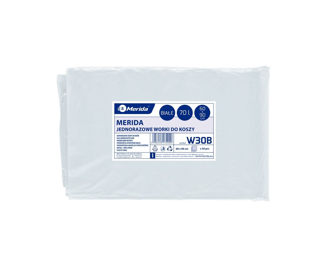 Disposable shop waste bags