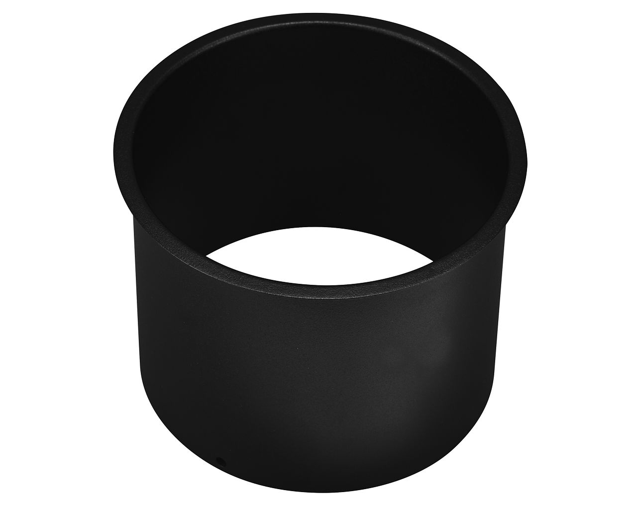 MERIDA STELLA BLACK LINE round countertop ring for a waste bin