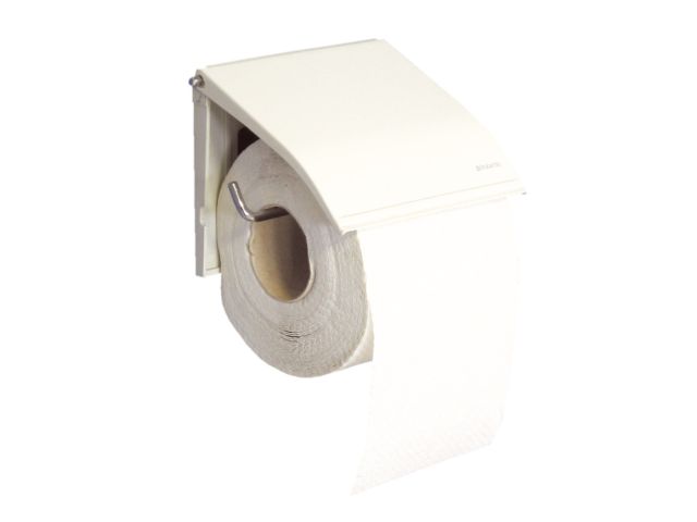 Toilet roll holder (white)