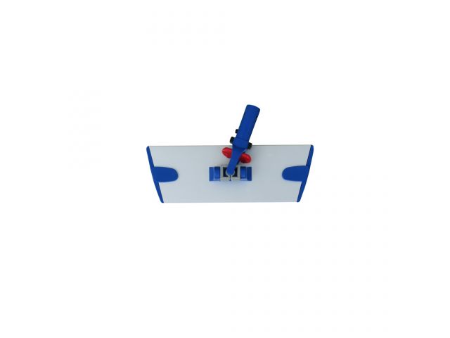 Handle for flat mop with Velcro 23 cm, for cleaning waterproof surfaces in vertical arrangement