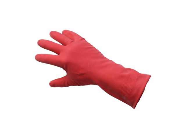 CORSAIR - household rubber gloves size M (red)