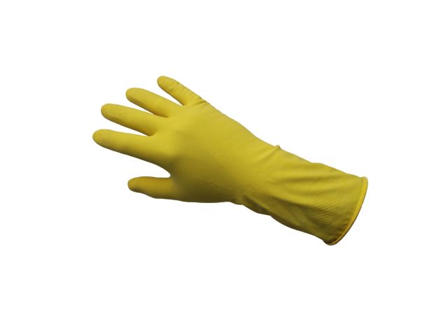 CORSAIR - household rubber gloves size L (yellow)