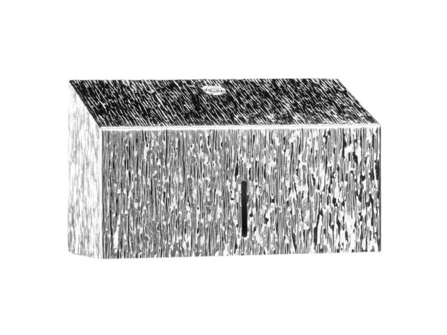 MERIDA INOX DESIGN MINI - ICICLE paper towel dispenser
