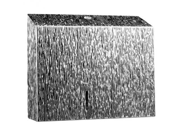 MERIDA INOX DESIGN DUO - ICICLE toilet tissue dispenser with stub