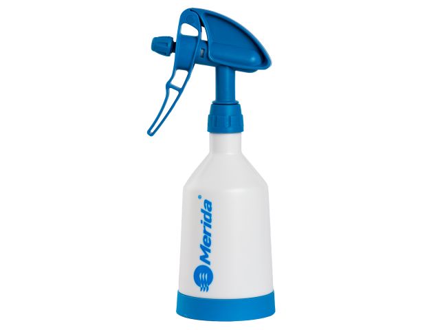 Bottle 0.5 l 360° with double action sprayer (navy blue)