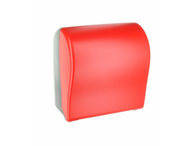 Mechaniczny podajnik ręczników w rolach MERIDA UNIQUE SOLID CUT RED LINE