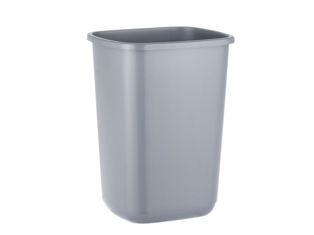 Quatro recycling bin made of top quality plastic, with interchangeable lid in 5 color variants, capacity 45l (grey)