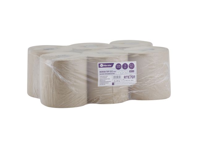 MERIDA TOP EKO CENTER PULL MAXI paper towel in roll, 2-ply, diameter 17.2 cm, 158 m, (6 pcs / pack)