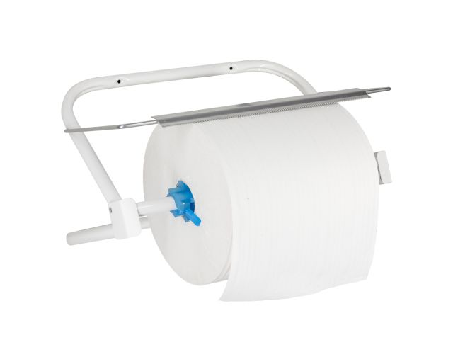 Hanger for industrial towels in roll (white)