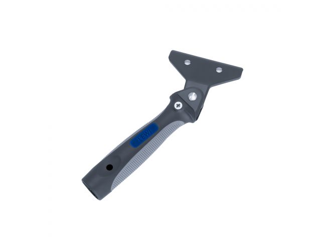 Swivel handle for a window squeegee