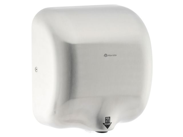TURBO JET - automatic hand dryer, 1800w, steel cover with satin finish