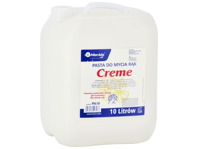 MERIDA CREME - heavy duty hand cleaner, 10 l canister