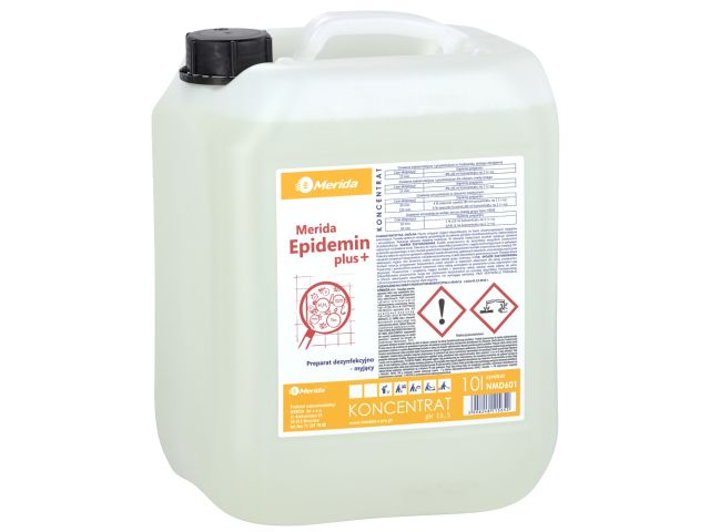 MERIDA EPIDEMIN PLUS - disinfectant with strong biocidal activity 10 l