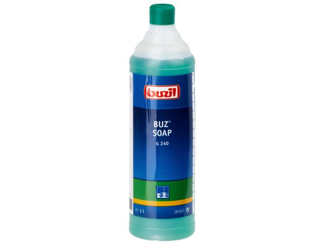 G240 BUZ SOAP - soap-based cleaning fluid for intensive cleaning of water-resistant floors, 1 l