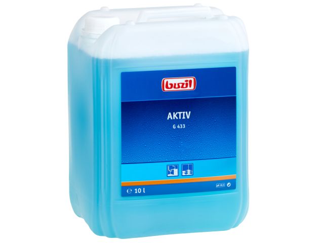 G433 AKTIV - intensive cleaner for water-resistant surfaces, canister 10 l