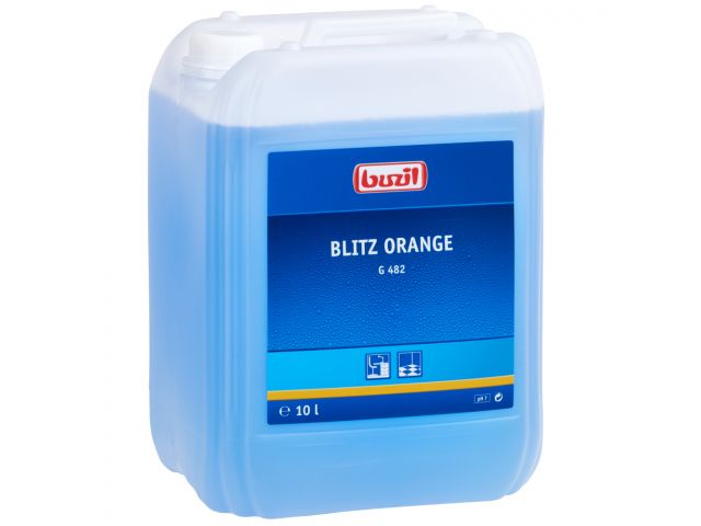 G482 Blitz Orange - środek do codziennego mycia powierzchni wodoodpornych, kanister 10 l