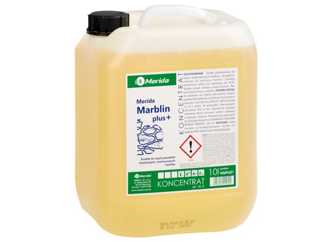 MERIDA MARBLIN PLUS (MK225) - agent for cleaning of waterproof surfaces, recommended for marble, terrazzo and stone floors 10 l