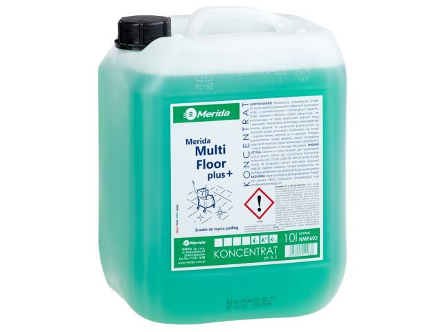 MERIDA MULTI FLOOR PLUS (MK241) - antistatic agent for cleaning of waterproof floors 10 l