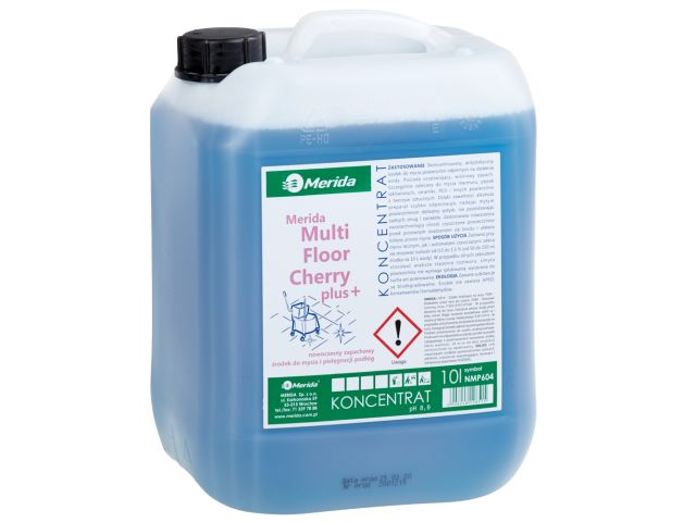 MERIDA MULTI FLOOR CHERRY PLUS antistatic agent for cleaning waterproof surfaces, canister 10 l