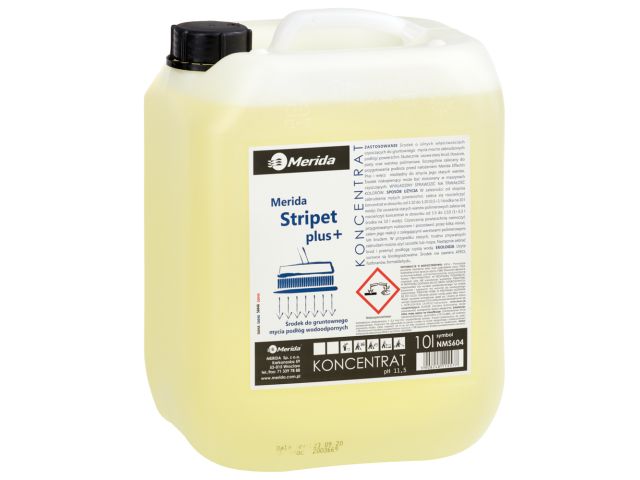 MERIDA STRIPET PLUS (MK150) - agent for thorough cleaning of floors and other waterproof surfaces 10 l