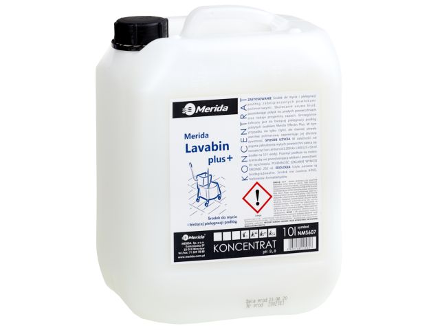 MERIDA LAVABIN PLUS (MK350) - agent for cleaning and care of floors covered with protective coating 10 l
