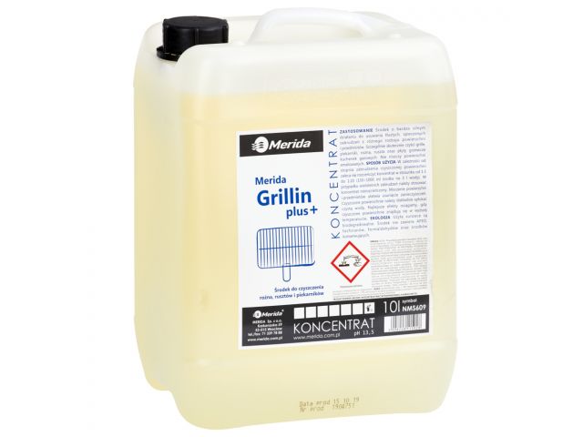 MERIDA GRILLIN PLUS (M243) - agent to remove grease and carbon residue from inside the oven, grills, etc. 10 l