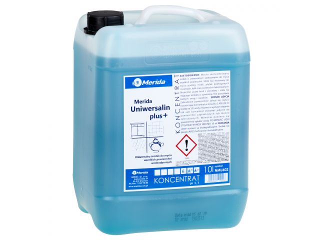 MERIDA UNIWERSALIN PLUS (MK250) - all purpose cleaner for water-resistant surfaces 10 l
