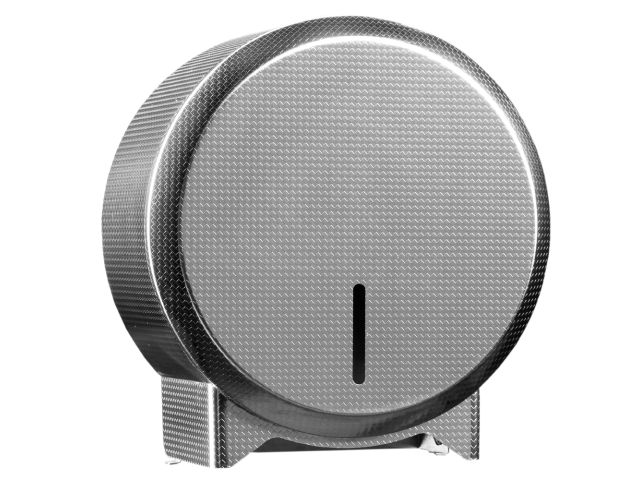 MERIDA INOX DESIGN MINI - TEXTURE toilet tissue dispenser