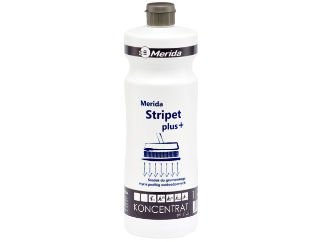 MERIDA STRIPET PLUS środek do gruntownego mycia powierzchni wodoodpornych, butelka 1 l
