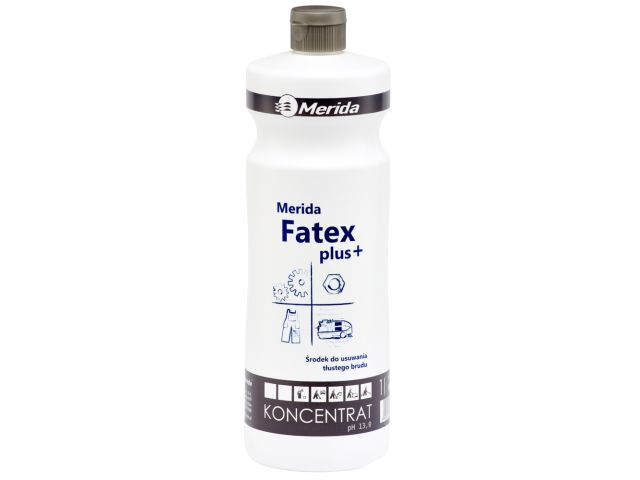 MERIDA FATEX PLUS środek do usuwania tłustego brudu, butelka 1 l