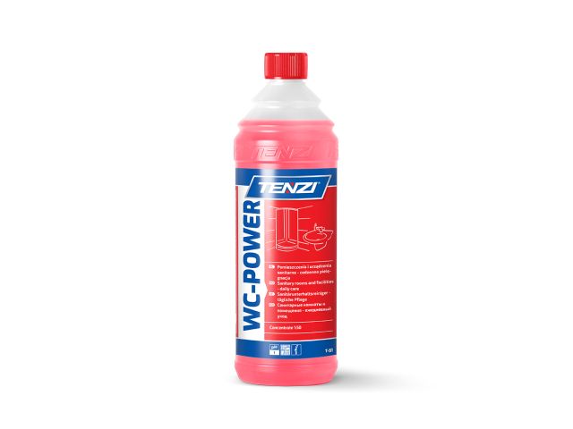 WC-POWER detergent for periodic cleaning of sanitary facilities, 1 l bottle