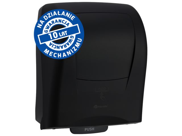MERIDA AMADEUS SILKY BLACK automatic paper towels in roll dispenser