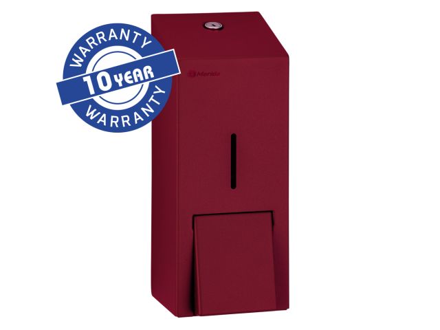 MERIDA STELLA RED LINE MAXI foam soap dispenser for disposable refills with a foaming pump 700 g, red