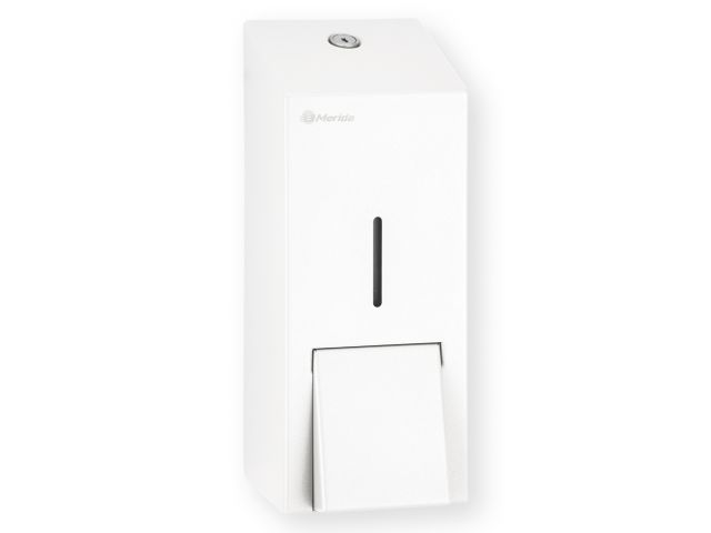 MERIDA STELLA WHITE LINE MAXI foam soap dispenser for disposable refills with a foaming pump 700 g, white