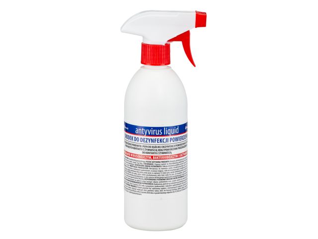 MERIDA ANTYVIRUS LIQUID surface disinfectant, 0.5 l spray bottle