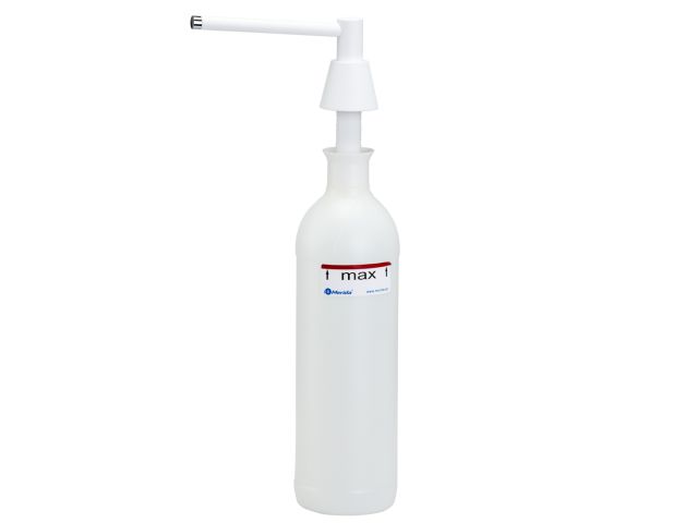 CONE countertop-mounted liquid soap dispenser 1000 ml, brushed (white)