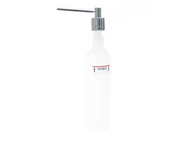 CYLINDER countertop-mounted liquid soap dispenser 1000 ml, polished