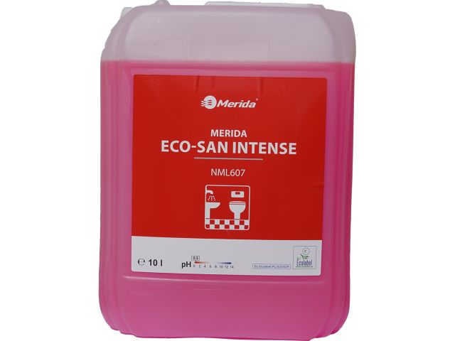 MERIDA ECO-SAN INTENSE, EKOLOGICZNY ŚRODEK DO GRUNTOWNEGO  MYCIA SANITARIATÓW, KANISTER 10 L