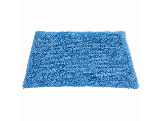 Mop z rzepem, OPTIMUM (MINI), mikrowłókno, 32/24 x 14,5 cm, niebieski