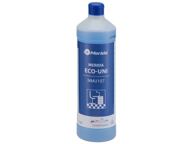 MERIDA ECO-UNI, ekologiczny, uniwersalny środek czyszczący, butelka 1 l, ECOLABEL