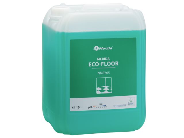 MERIDA ECO-FLOOR, ekologiczny środek do mycia podłóg wodoodpornych, kanister 10 l, ECOLABEL