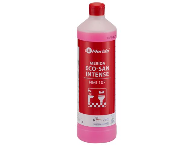 MERIDA ECO-SAN INTENSE, ekologiczny środek do gruntownego mycia sanitariatów, butelka 1 l, ECOLABEL