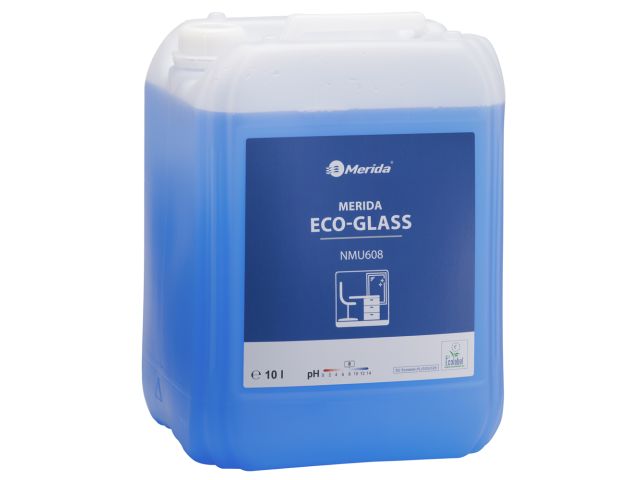 MERIDA ECO-GLASS, ekologiczny środek do czyszczenia szkła i powierzchni, kanister 10 l, ECOLABEL