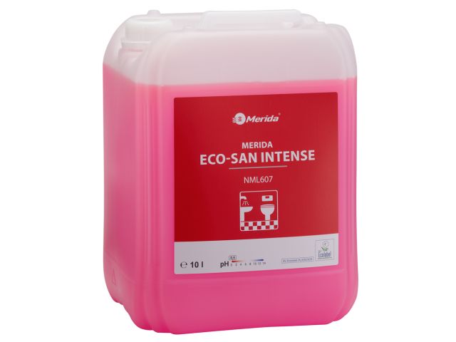 MERIDA ECO-SAN INTENSE, ekologiczny środek do gruntownego mycia sanitariatów, kanister 10 l, ECOLABEL