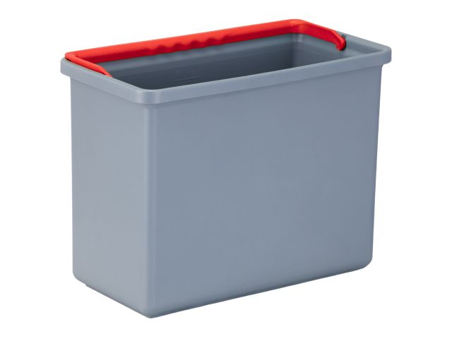 Wiadro 7 l, czerwona rączka