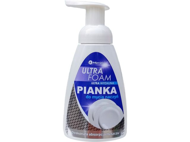 Pianka do mycia naczyń MERIDA ULTRA FOAM  300 ml