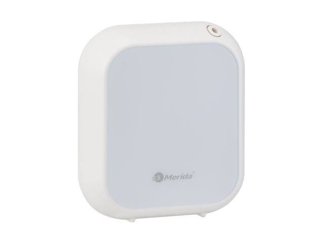 Elektroniczny dyfuzor zapachów MERIDA AROMA, biały, Bluetooth