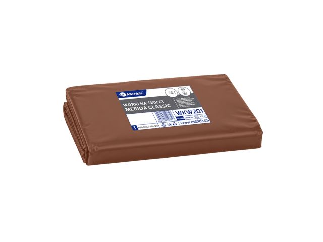 Waste bags LDPE 60x80 BLACK (50 pcs.)