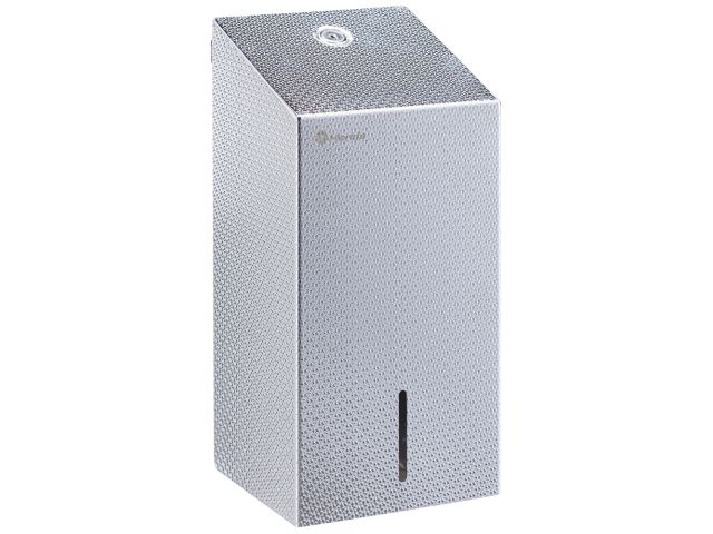 Pojemnik na papier toaletowy w listkach, MERIDA STELLA DIAMOND LINE, pojemność do 450 szt.